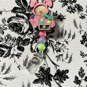 Colorful Bunny Badge Reel